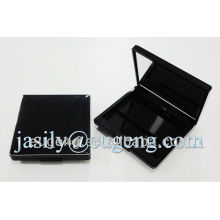 Pressed eyeshadow case with mirror